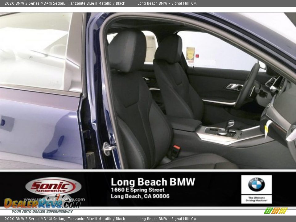 2020 BMW 3 Series M340i Sedan Tanzanite Blue II Metallic / Black Photo #7
