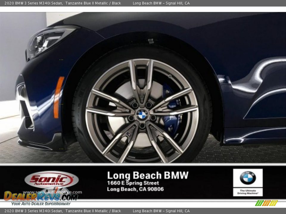 2020 BMW 3 Series M340i Sedan Tanzanite Blue II Metallic / Black Photo #9