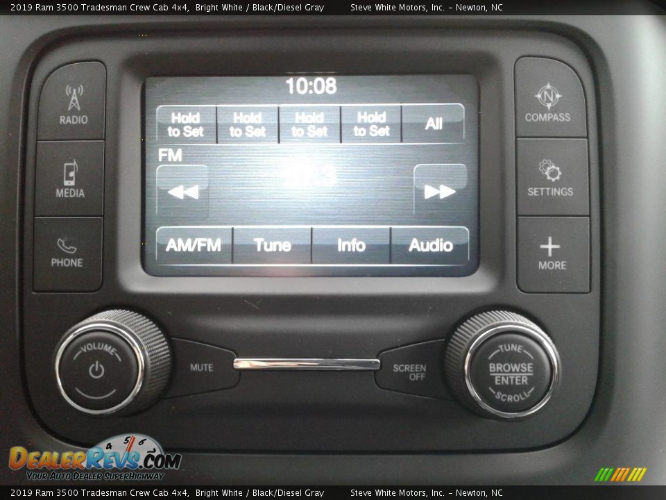 2019 Ram 3500 Tradesman Crew Cab 4x4 Bright White / Black/Diesel Gray Photo #20