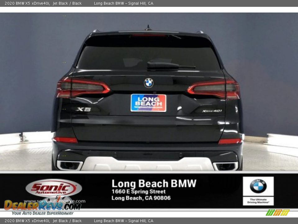 2020 BMW X5 xDrive40i Jet Black / Black Photo #3