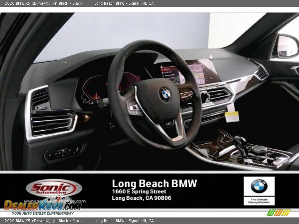 2020 BMW X5 xDrive40i Jet Black / Black Photo #4