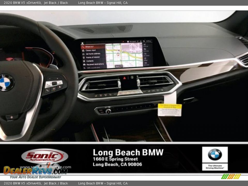 2020 BMW X5 xDrive40i Jet Black / Black Photo #5