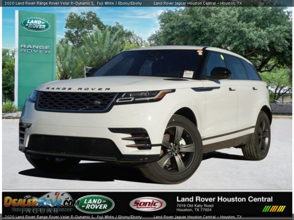 2020 Land Rover Range Rover Velar R-Dynamic S Fuji White / Ebony/Ebony Photo #1