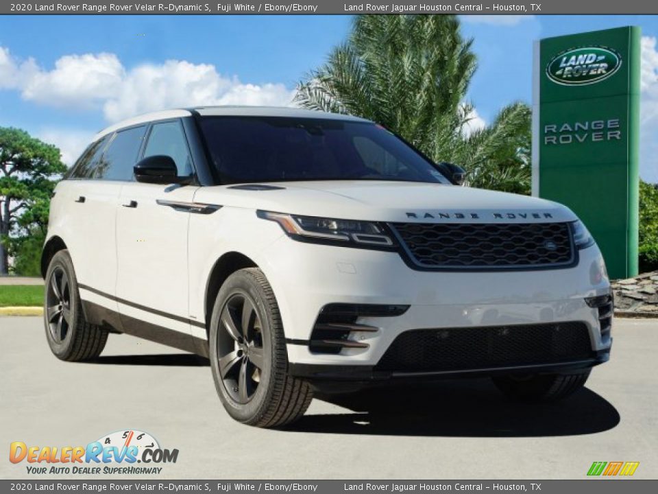 2020 Land Rover Range Rover Velar R-Dynamic S Fuji White / Ebony/Ebony Photo #2