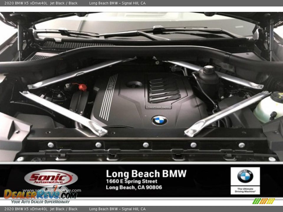 2020 BMW X5 xDrive40i Jet Black / Black Photo #8