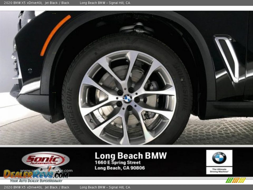 2020 BMW X5 xDrive40i Jet Black / Black Photo #9