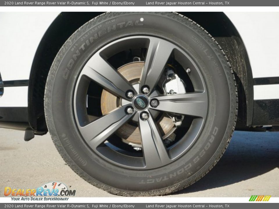 2020 Land Rover Range Rover Velar R-Dynamic S Fuji White / Ebony/Ebony Photo #9