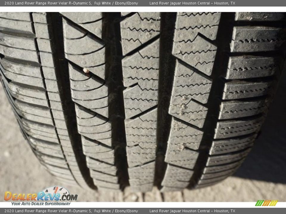 2020 Land Rover Range Rover Velar R-Dynamic S Fuji White / Ebony/Ebony Photo #10