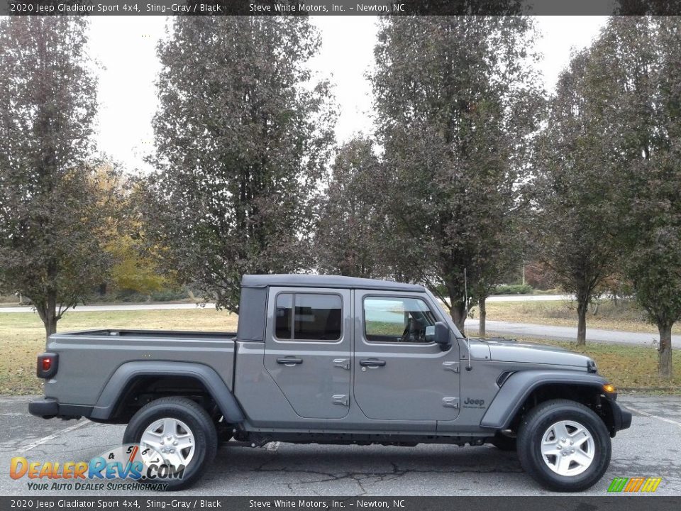 2020 Jeep Gladiator Sport 4x4 Sting-Gray / Black Photo #5