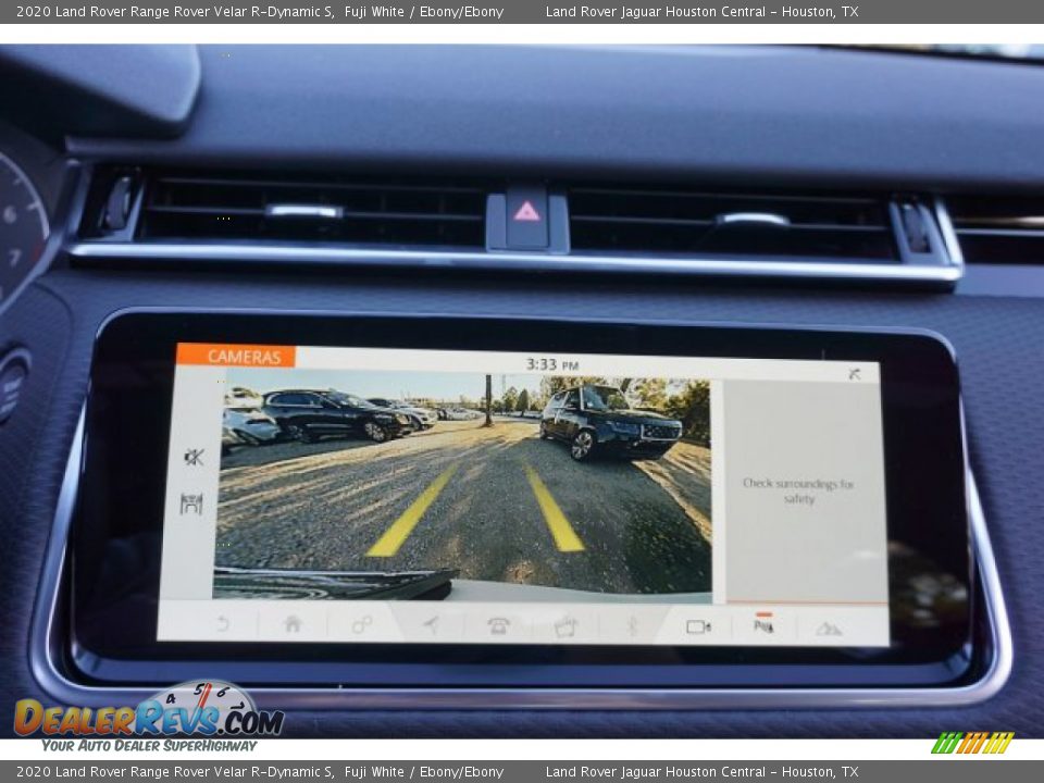 2020 Land Rover Range Rover Velar R-Dynamic S Fuji White / Ebony/Ebony Photo #15