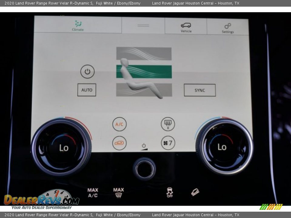 2020 Land Rover Range Rover Velar R-Dynamic S Fuji White / Ebony/Ebony Photo #16