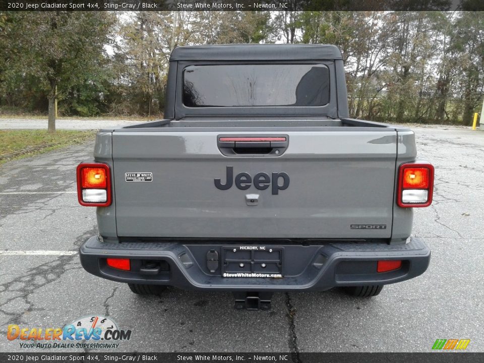 2020 Jeep Gladiator Sport 4x4 Sting-Gray / Black Photo #7