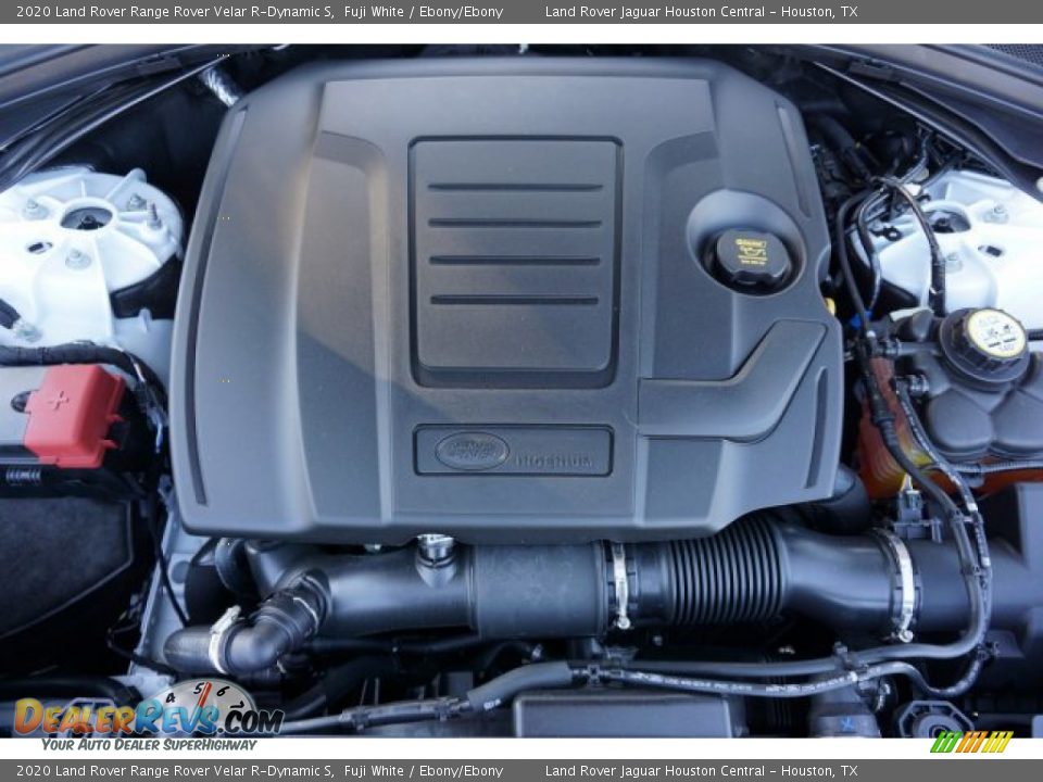 2020 Land Rover Range Rover Velar R-Dynamic S Fuji White / Ebony/Ebony Photo #31