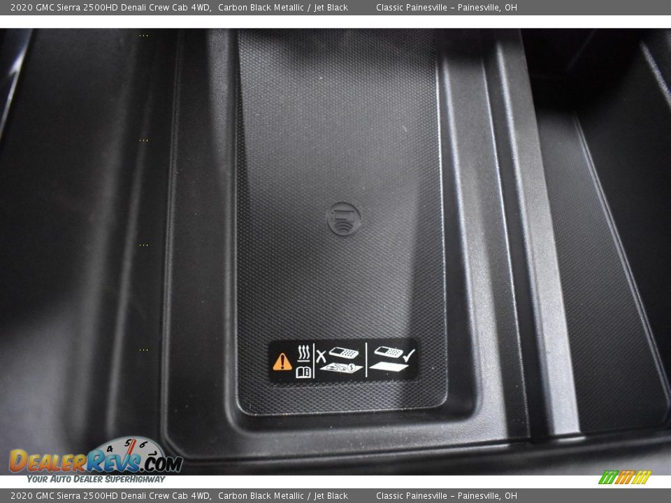 2020 GMC Sierra 2500HD Denali Crew Cab 4WD Carbon Black Metallic / Jet Black Photo #8