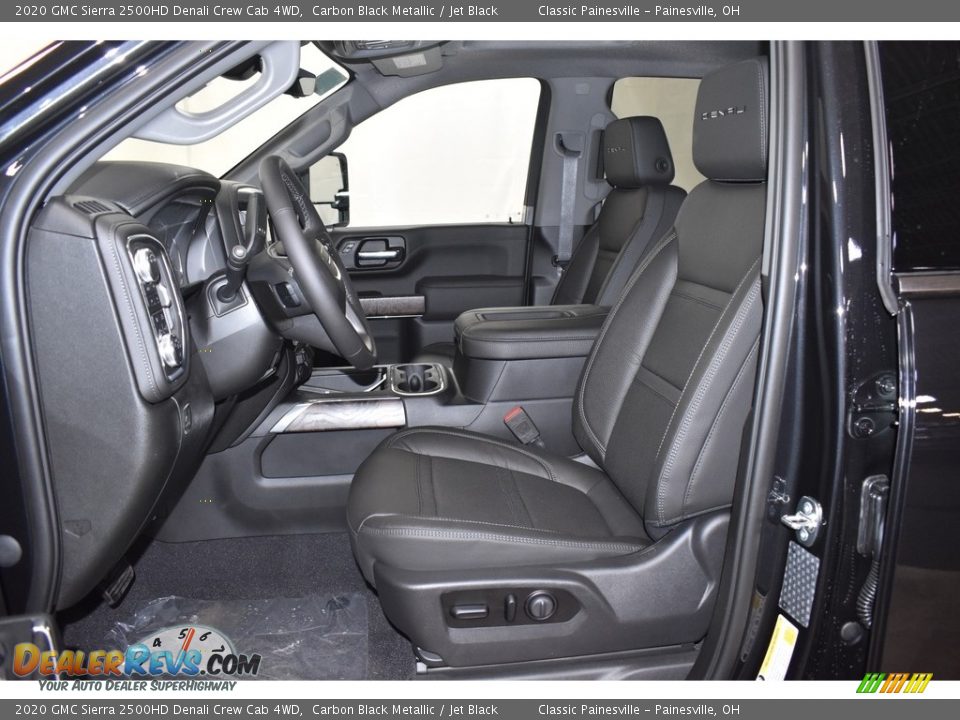 2020 GMC Sierra 2500HD Denali Crew Cab 4WD Carbon Black Metallic / Jet Black Photo #10