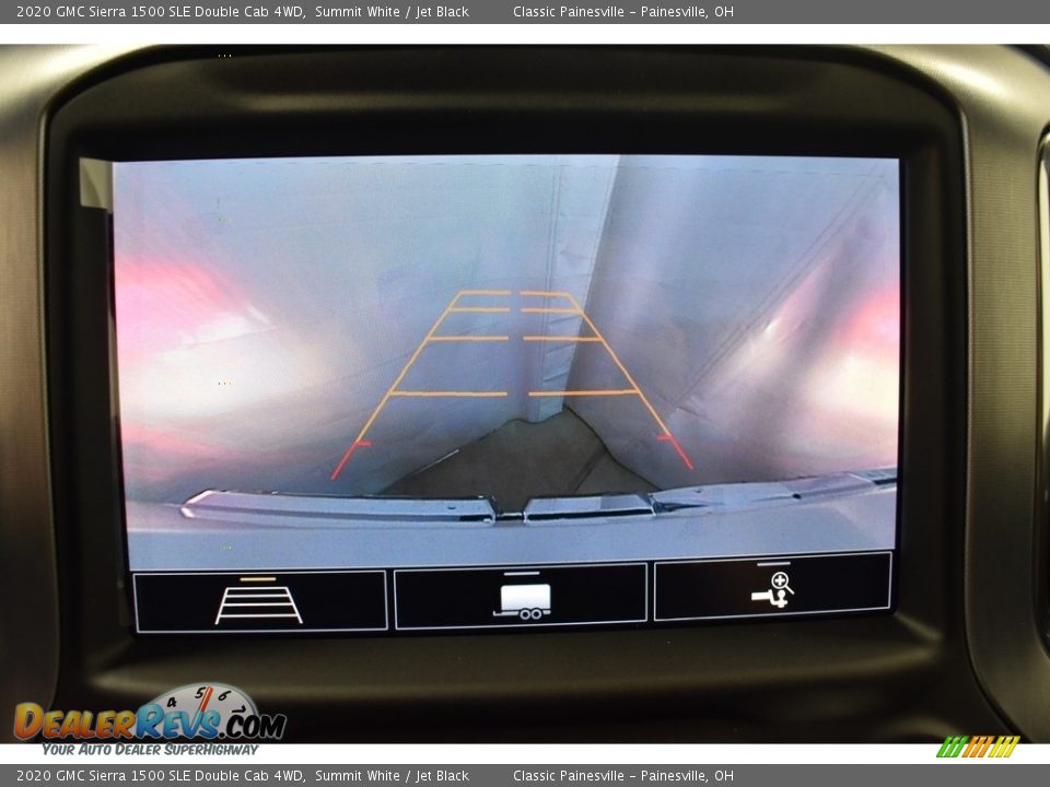 2020 GMC Sierra 1500 SLE Double Cab 4WD Summit White / Jet Black Photo #3