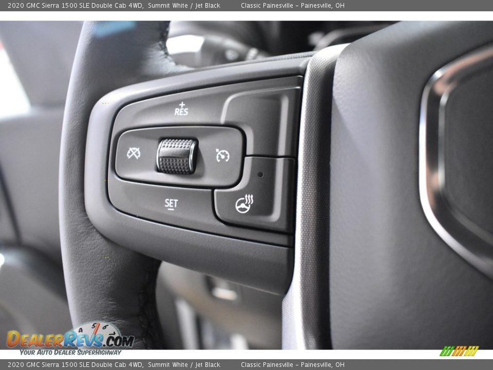 2020 GMC Sierra 1500 SLE Double Cab 4WD Summit White / Jet Black Photo #5