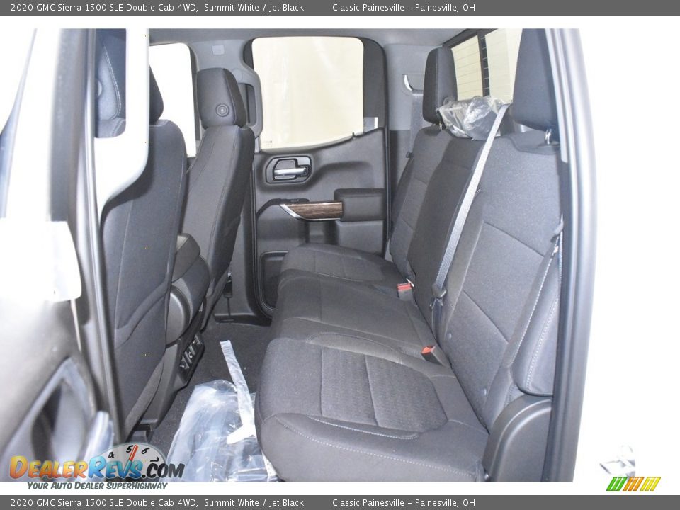 2020 GMC Sierra 1500 SLE Double Cab 4WD Summit White / Jet Black Photo #9
