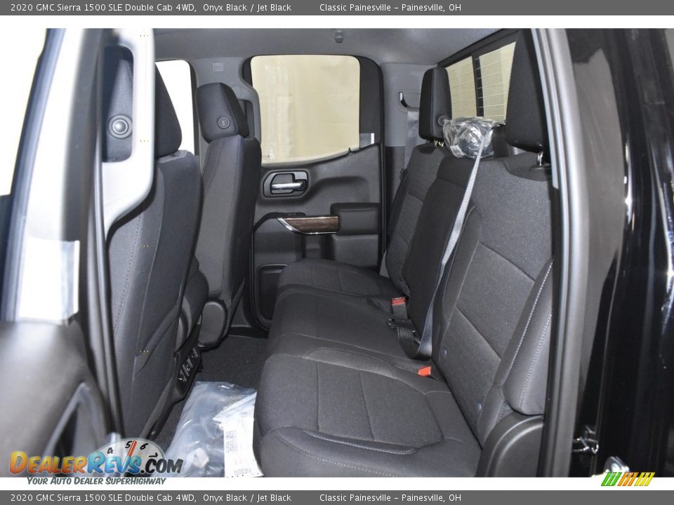 2020 GMC Sierra 1500 SLE Double Cab 4WD Onyx Black / Jet Black Photo #10