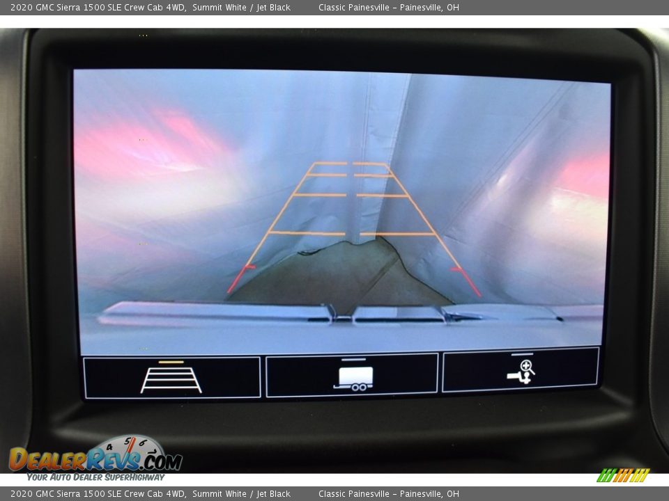 2020 GMC Sierra 1500 SLE Crew Cab 4WD Summit White / Jet Black Photo #2