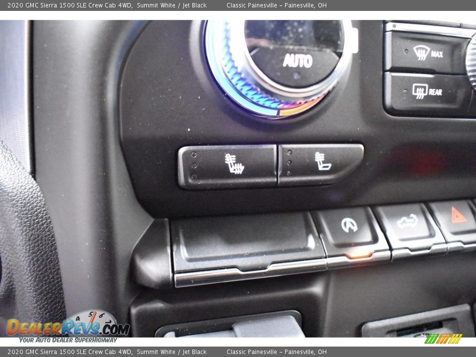 2020 GMC Sierra 1500 SLE Crew Cab 4WD Summit White / Jet Black Photo #5