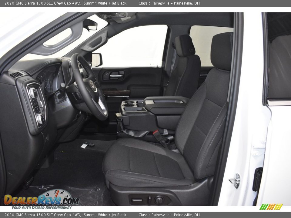 2020 GMC Sierra 1500 SLE Crew Cab 4WD Summit White / Jet Black Photo #9