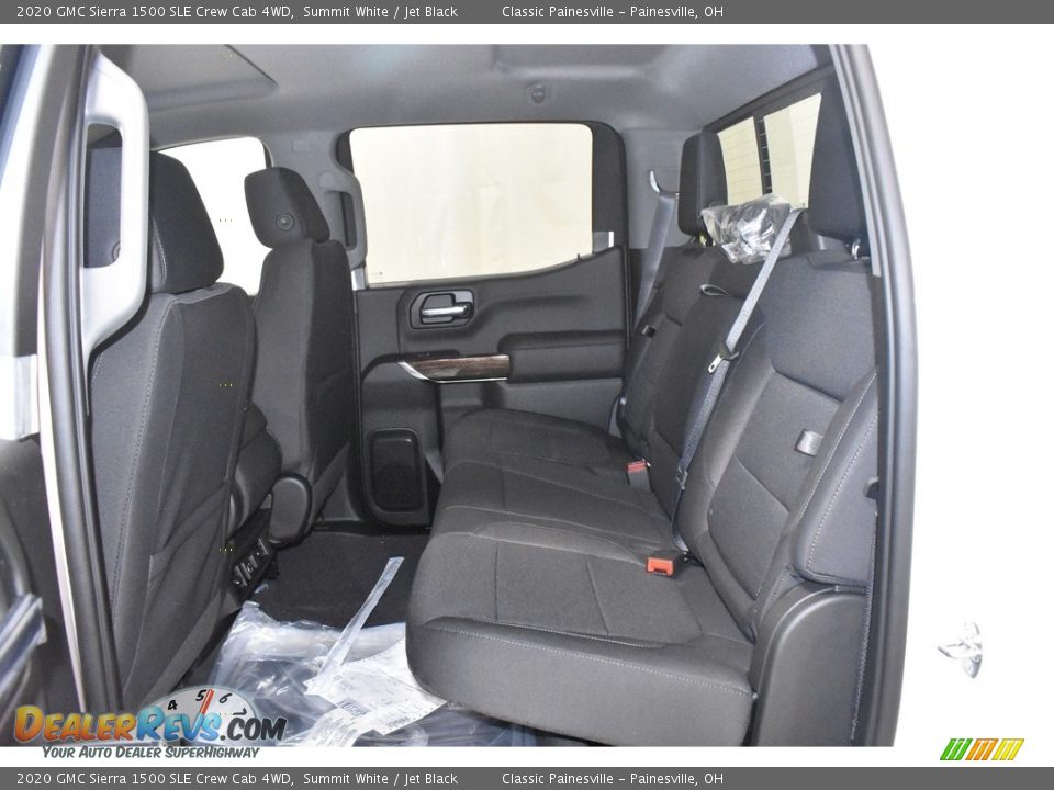 2020 GMC Sierra 1500 SLE Crew Cab 4WD Summit White / Jet Black Photo #10