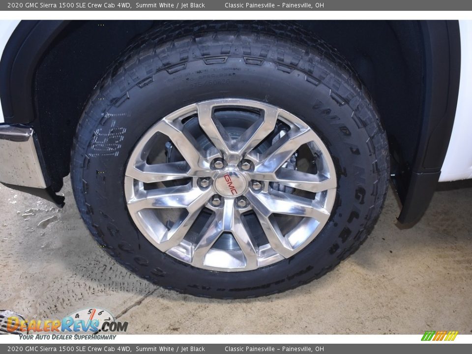 2020 GMC Sierra 1500 SLE Crew Cab 4WD Summit White / Jet Black Photo #14