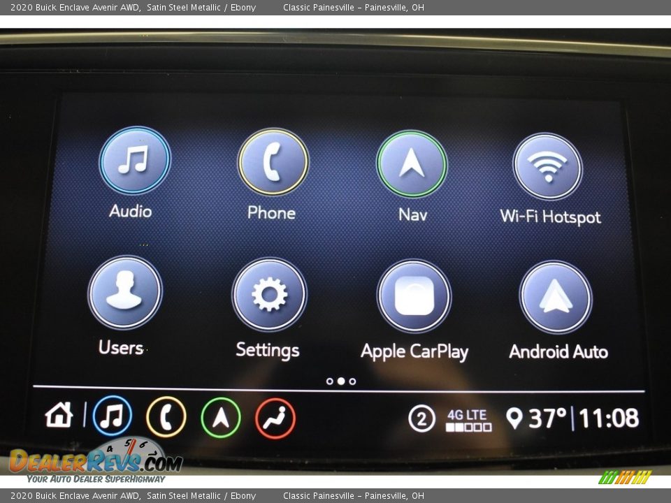 2020 Buick Enclave Avenir AWD Satin Steel Metallic / Ebony Photo #5