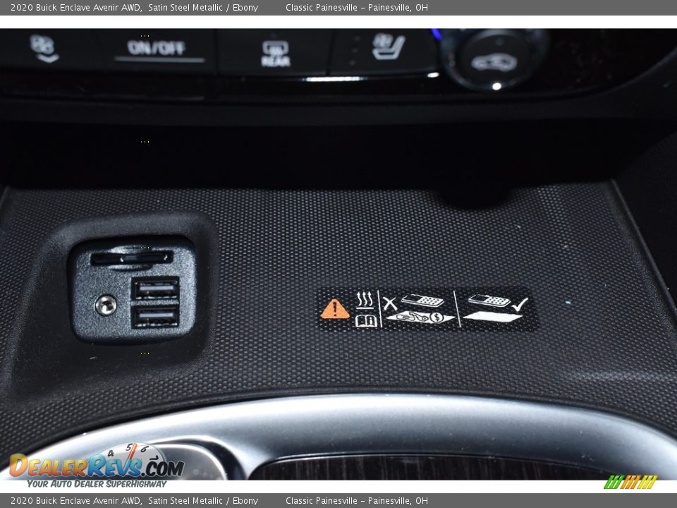 2020 Buick Enclave Avenir AWD Satin Steel Metallic / Ebony Photo #8