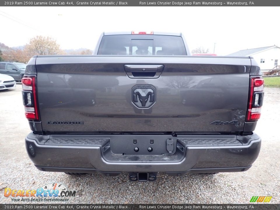 2019 Ram 2500 Laramie Crew Cab 4x4 Granite Crystal Metallic / Black Photo #4
