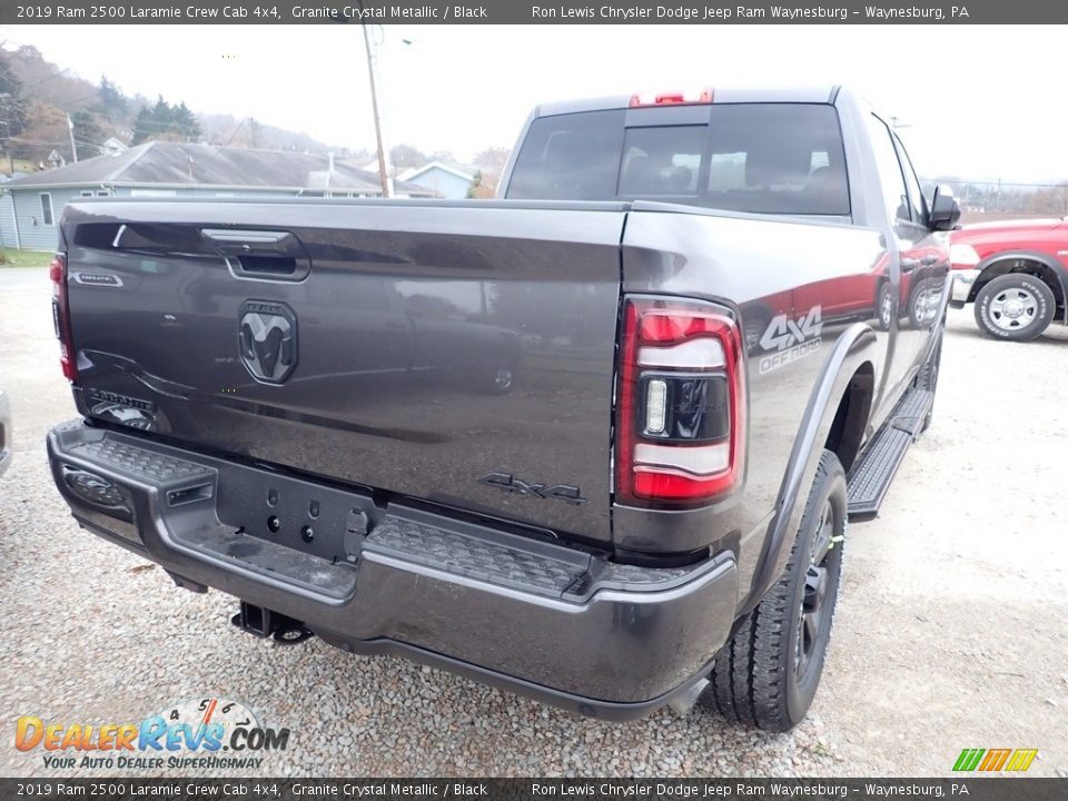 2019 Ram 2500 Laramie Crew Cab 4x4 Granite Crystal Metallic / Black Photo #5