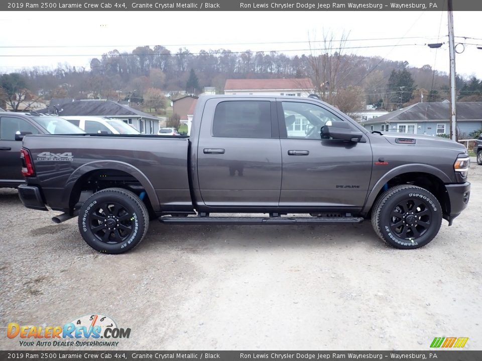 2019 Ram 2500 Laramie Crew Cab 4x4 Granite Crystal Metallic / Black Photo #6