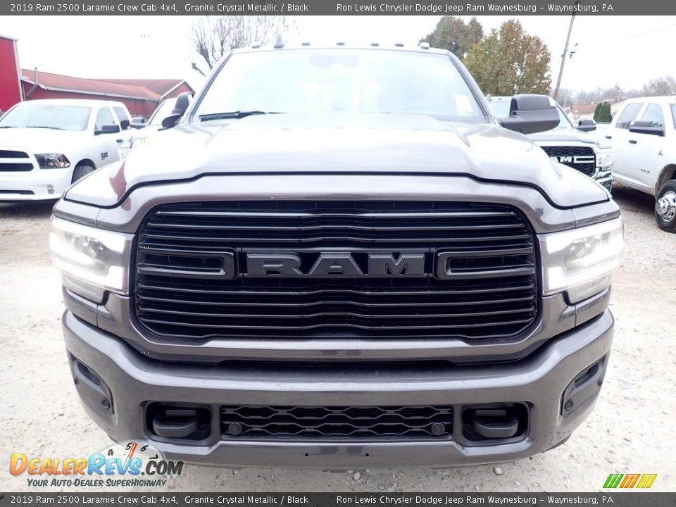 2019 Ram 2500 Laramie Crew Cab 4x4 Granite Crystal Metallic / Black Photo #8