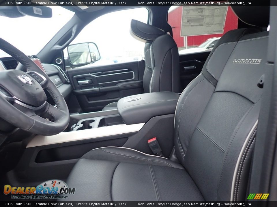 2019 Ram 2500 Laramie Crew Cab 4x4 Granite Crystal Metallic / Black Photo #15