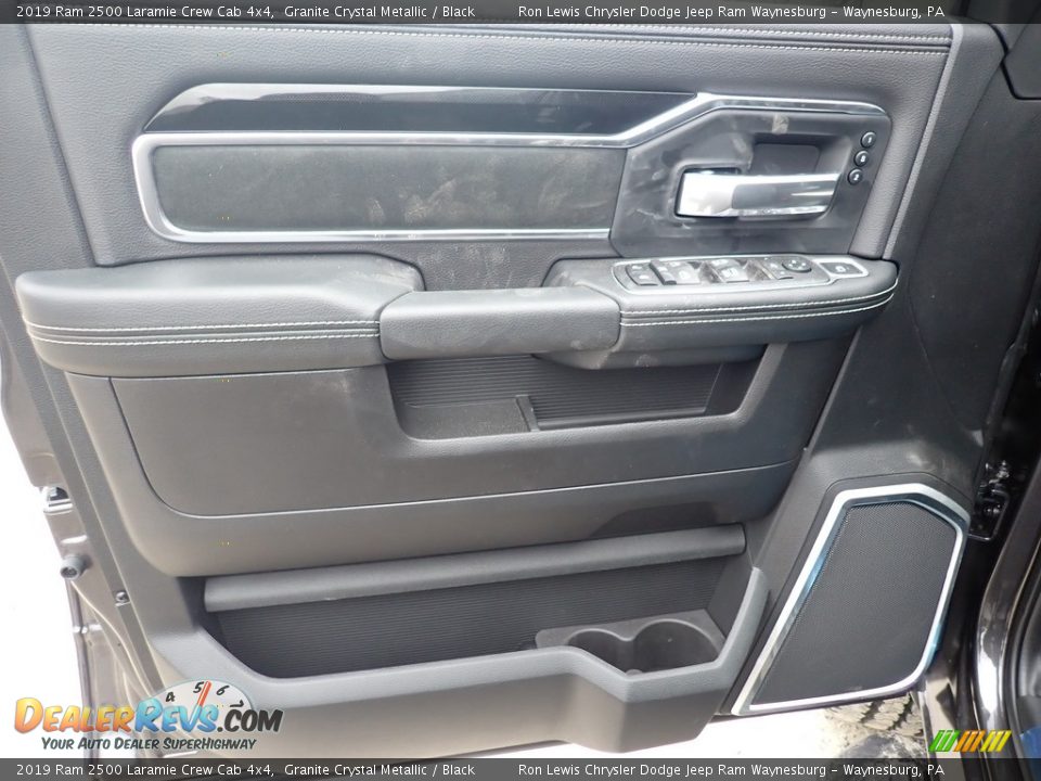 2019 Ram 2500 Laramie Crew Cab 4x4 Granite Crystal Metallic / Black Photo #16