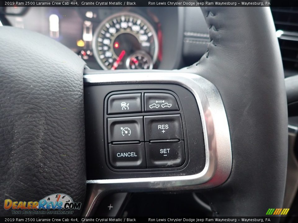 2019 Ram 2500 Laramie Crew Cab 4x4 Granite Crystal Metallic / Black Photo #19