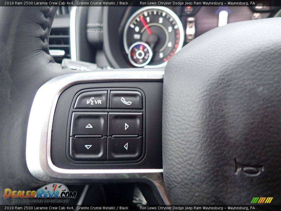 2019 Ram 2500 Laramie Crew Cab 4x4 Granite Crystal Metallic / Black Photo #20