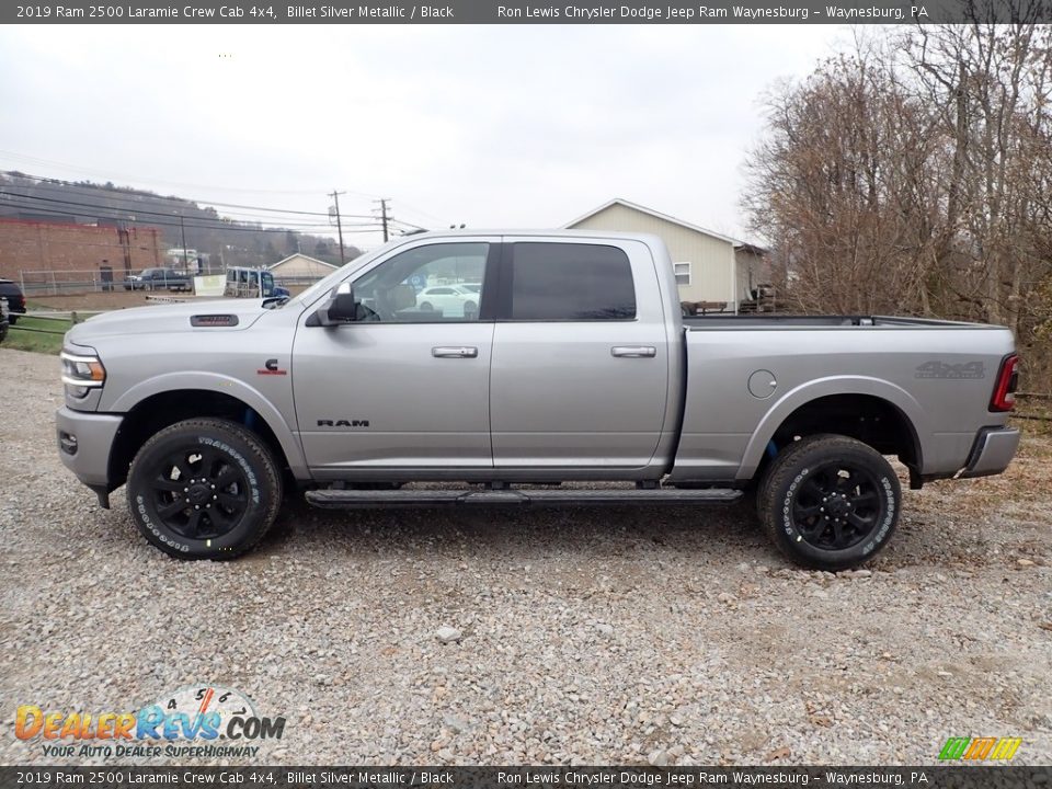 Billet Silver Metallic 2019 Ram 2500 Laramie Crew Cab 4x4 Photo #2