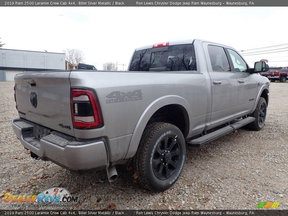 2019 Ram 2500 Laramie Crew Cab 4x4 Billet Silver Metallic / Black Photo #5