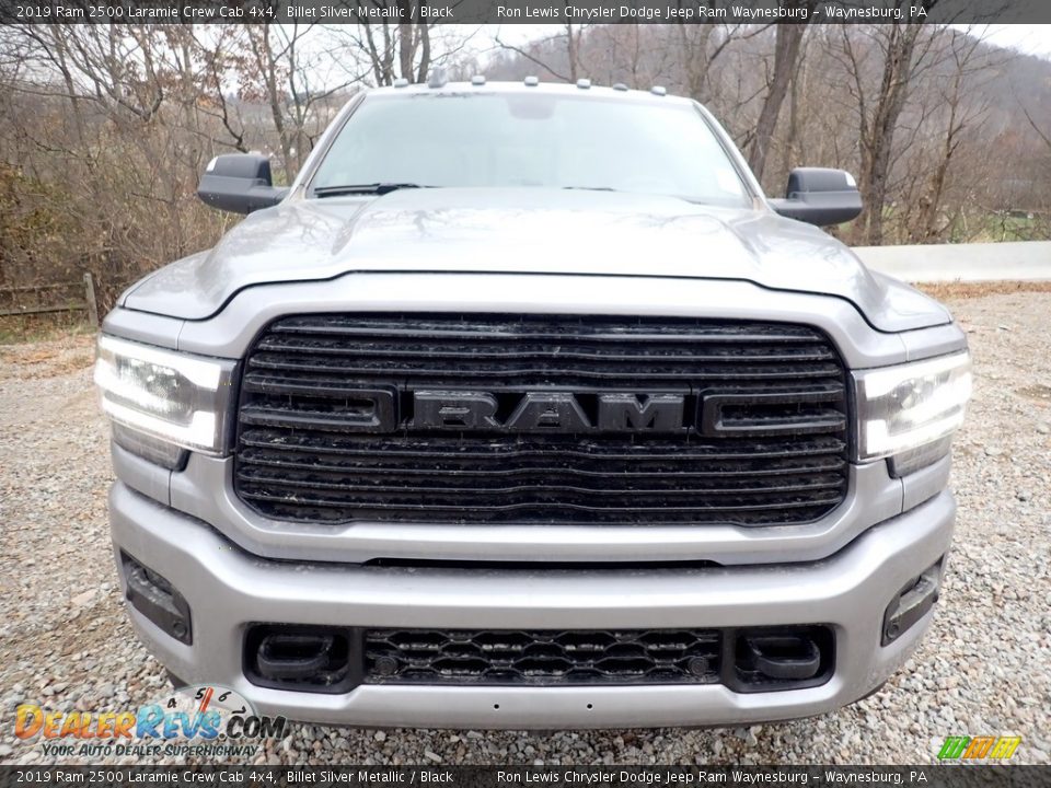 2019 Ram 2500 Laramie Crew Cab 4x4 Billet Silver Metallic / Black Photo #8