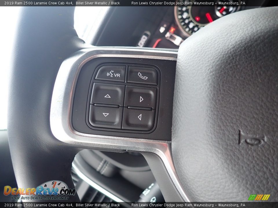 2019 Ram 2500 Laramie Crew Cab 4x4 Billet Silver Metallic / Black Photo #18