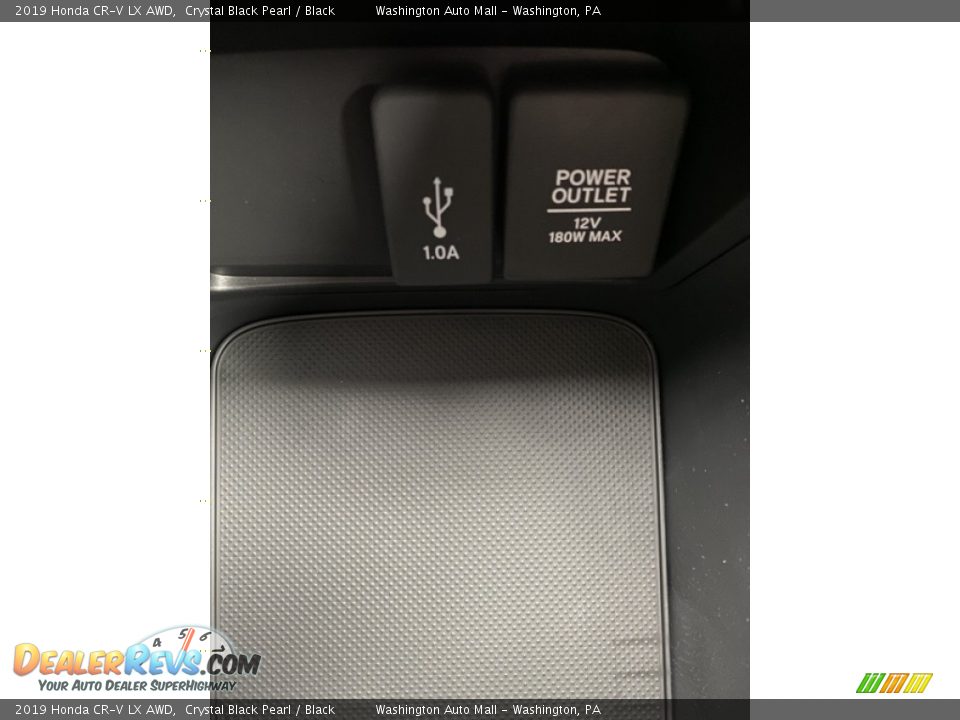 2019 Honda CR-V LX AWD Crystal Black Pearl / Black Photo #36