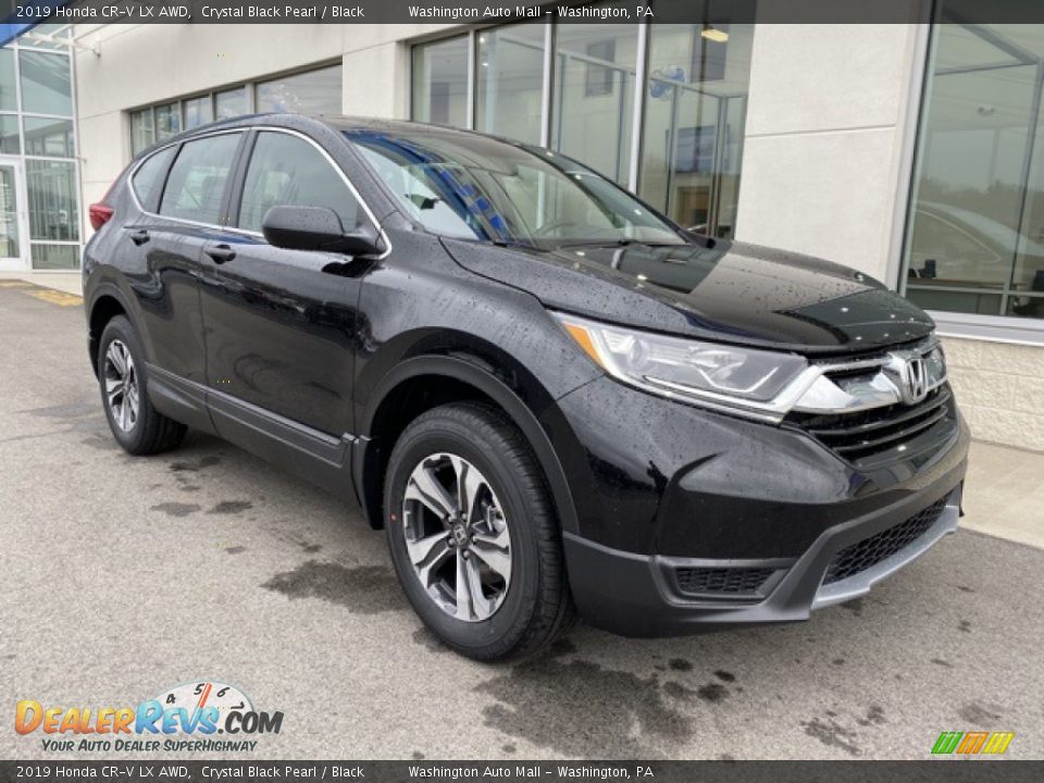 Front 3/4 View of 2019 Honda CR-V LX AWD Photo #2