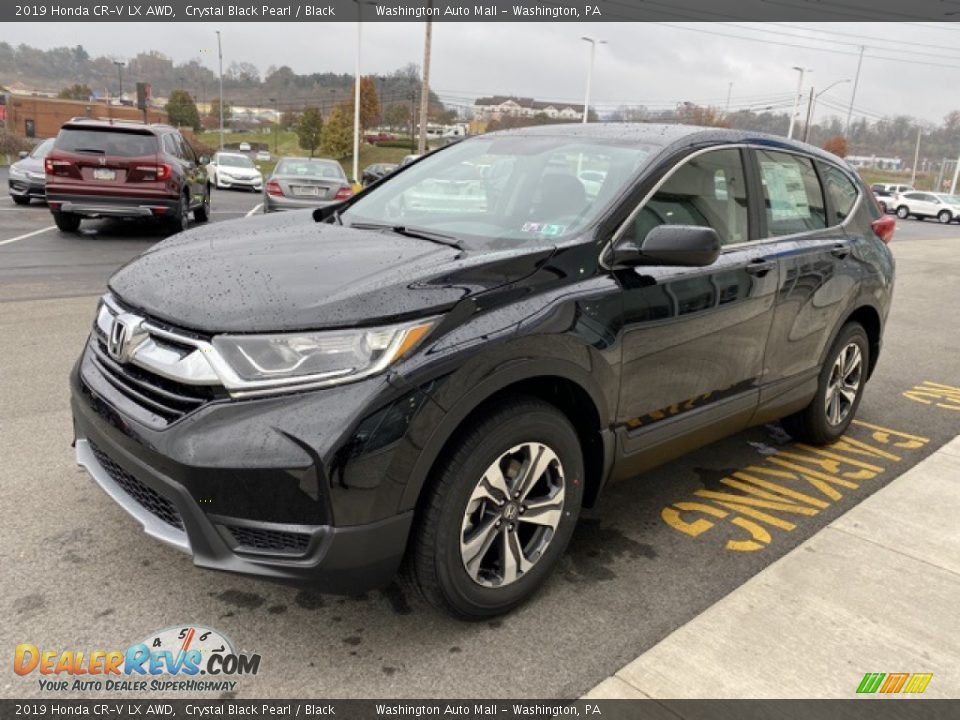 2019 Honda CR-V LX AWD Crystal Black Pearl / Black Photo #4
