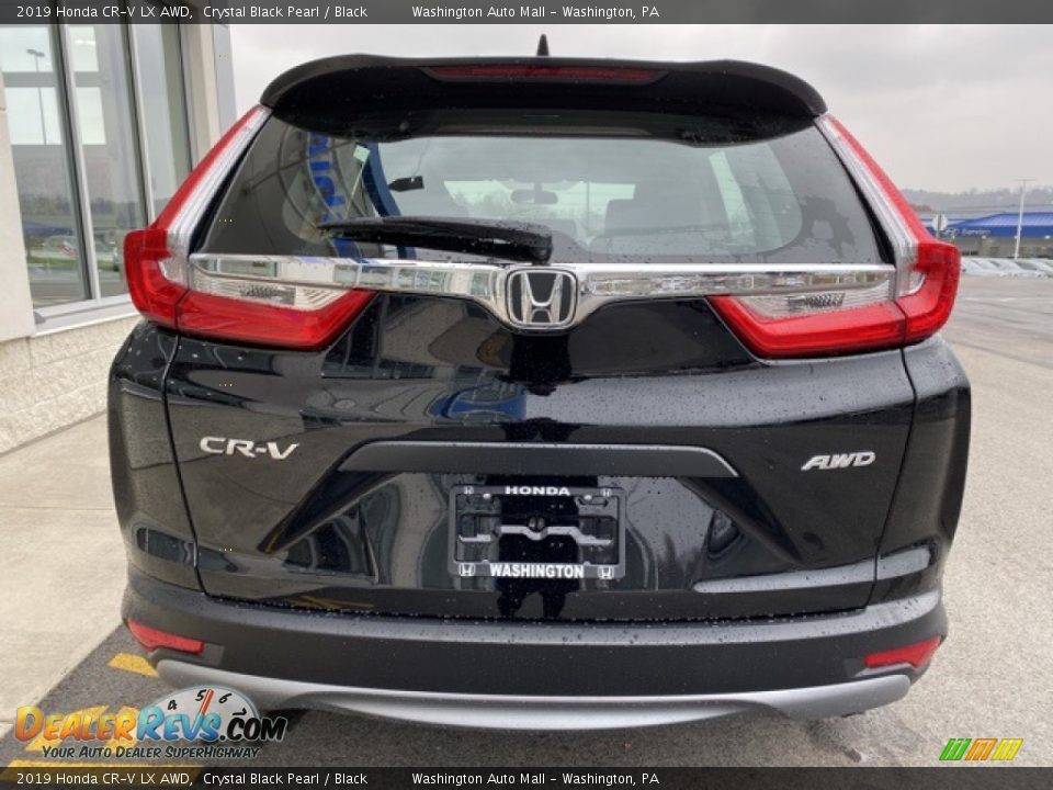 2019 Honda CR-V LX AWD Crystal Black Pearl / Black Photo #6