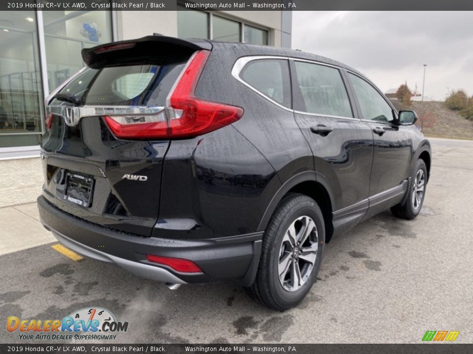 2019 Honda CR-V LX AWD Crystal Black Pearl / Black Photo #7