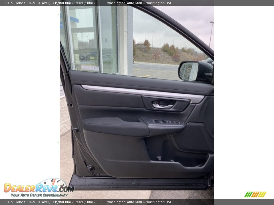 2019 Honda CR-V LX AWD Crystal Black Pearl / Black Photo #10
