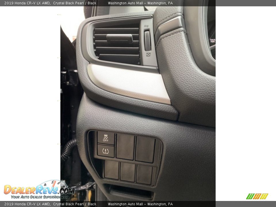 2019 Honda CR-V LX AWD Crystal Black Pearl / Black Photo #12