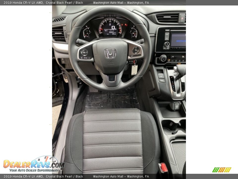 2019 Honda CR-V LX AWD Crystal Black Pearl / Black Photo #13